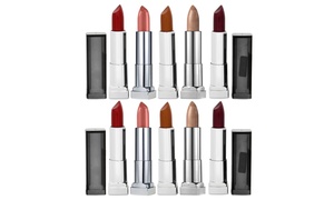 10 Maybelline Metallic Lipsticks