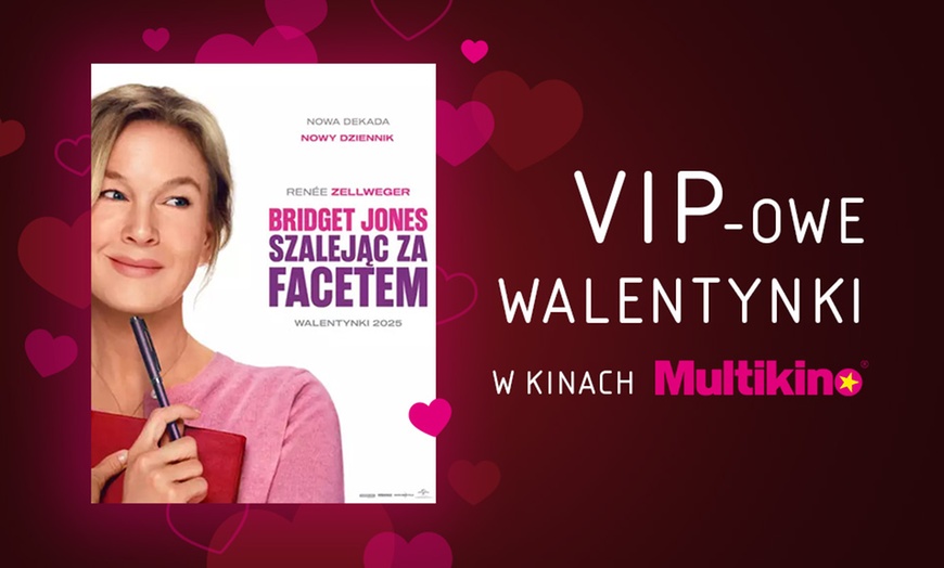 Image 1: VIP-owe Walentynki w kinach Multikino: pakiet 4 lub 6 biletów na filmy