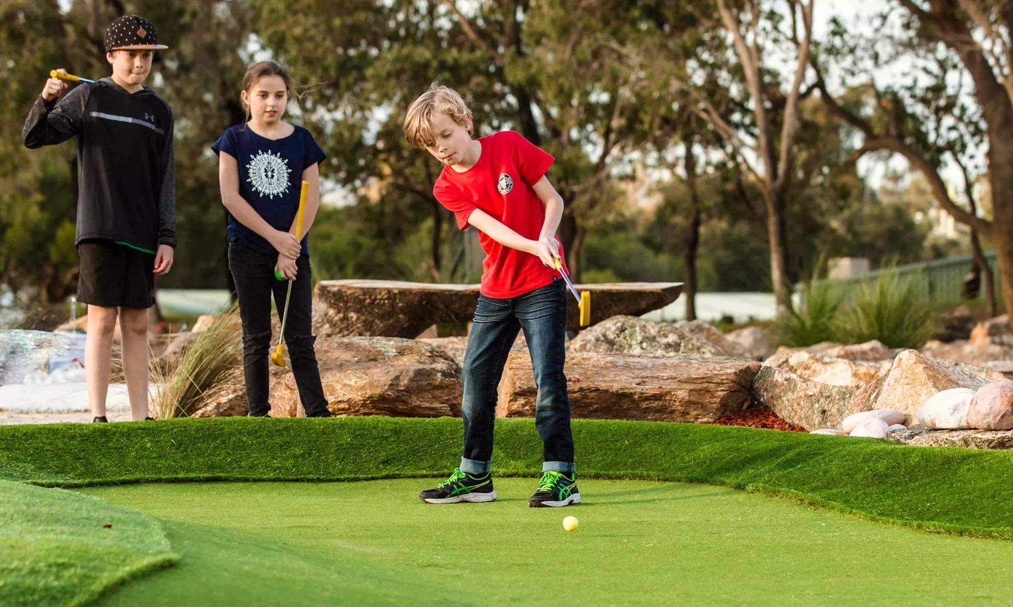 18-Hole Mini Golf for One, Two, Three, or Four Adults or Children