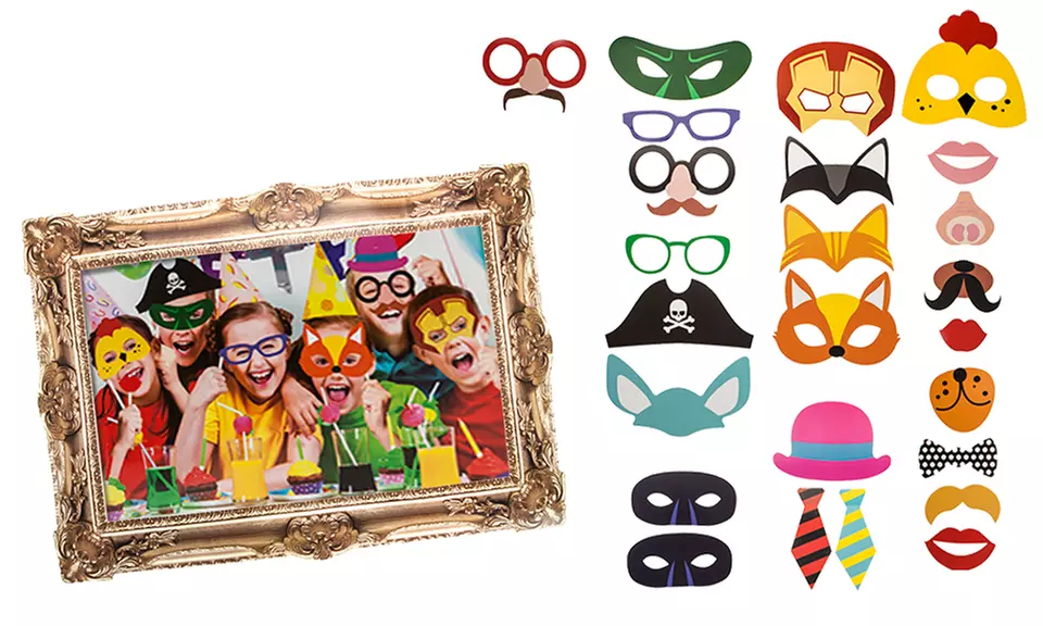 1x oder 2x Kinder-Selfie-Requisiten für Partys - Primary Image