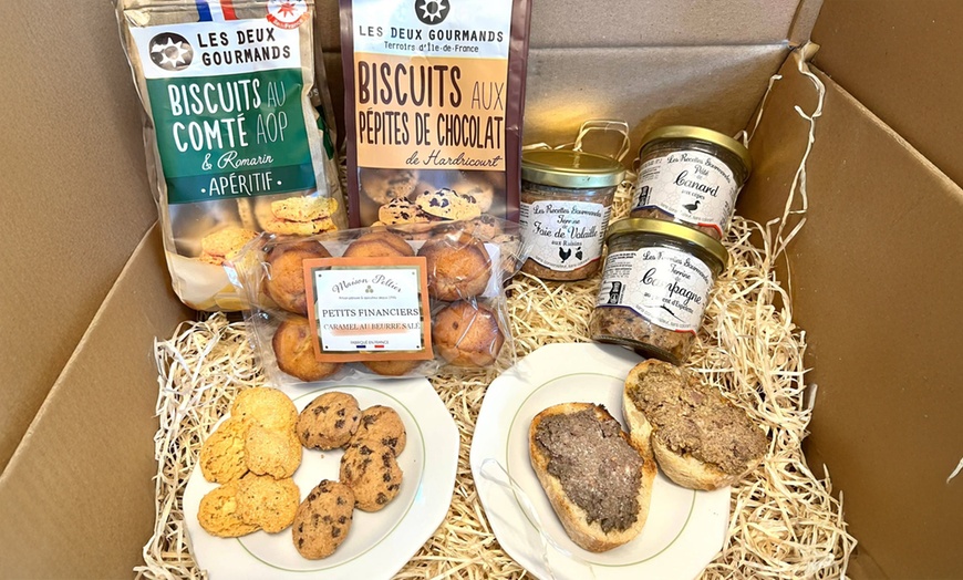 Image 1: Box Degustazione con prodotti gastronomici del Terroir Francese