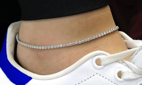 1 o 2 cavigliere con cristalli Swarovski®, disponibili in 2 colori