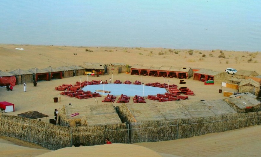 Image 6: Enjoy a VIP Desert Safari Including Dune Bashing and Camel Ride!