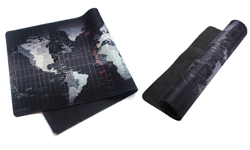 Image 11: Large Anti-Slip Mouse Mat