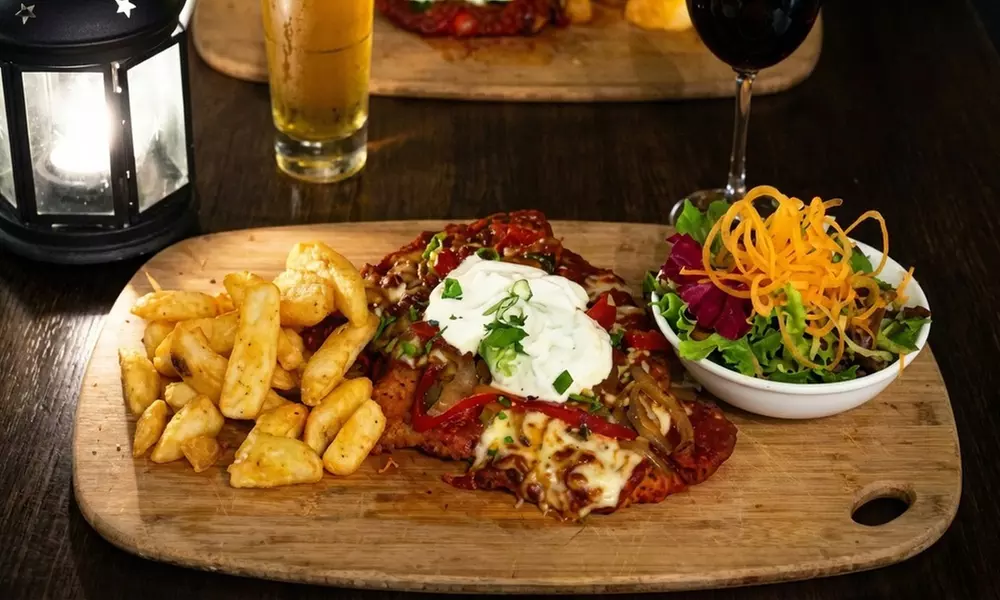 Relish in a Three-Course Dinner for Two or Four with Wine