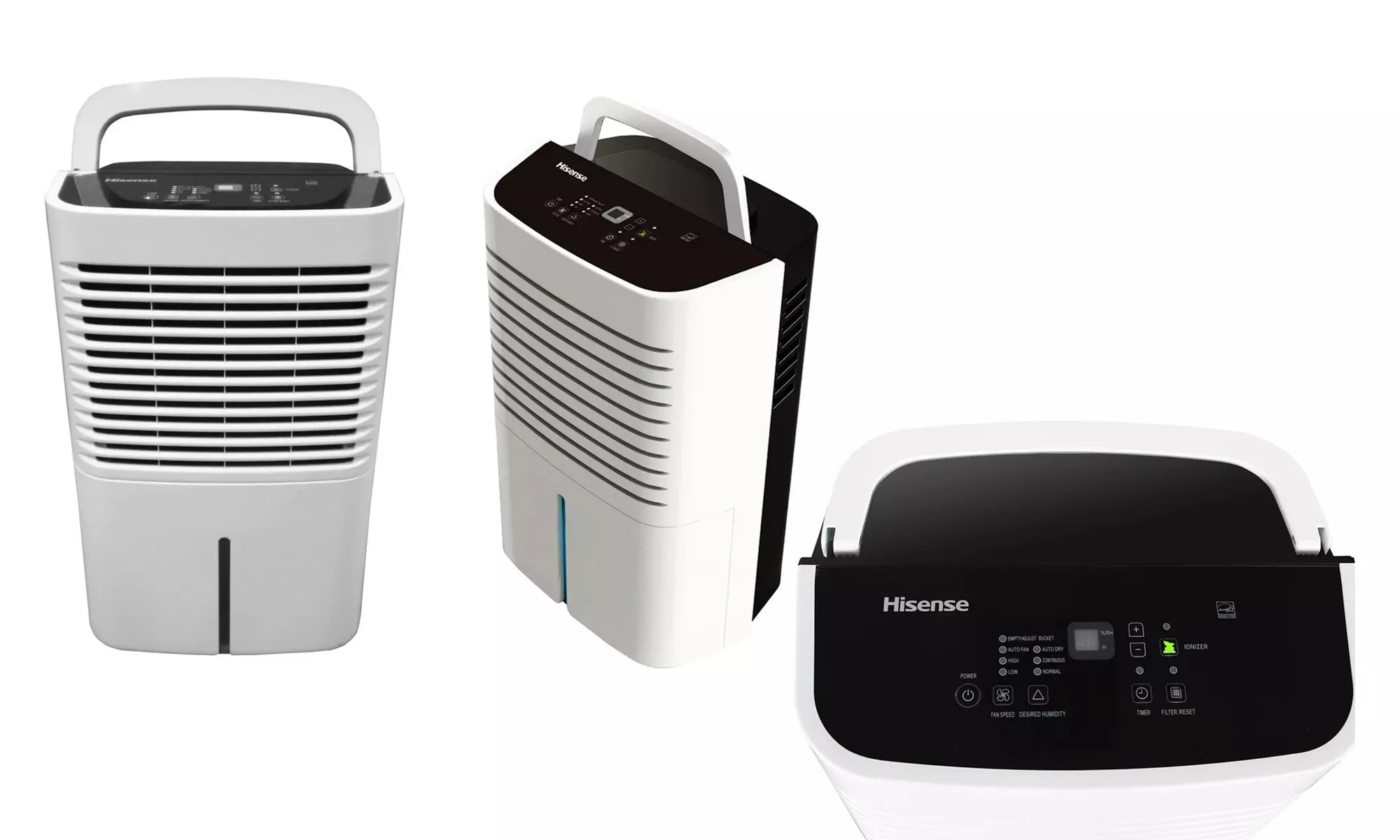 Hisense Energy Star 70-Pint 2-Speed Dehumidifier (Refurbished) - Primary Image