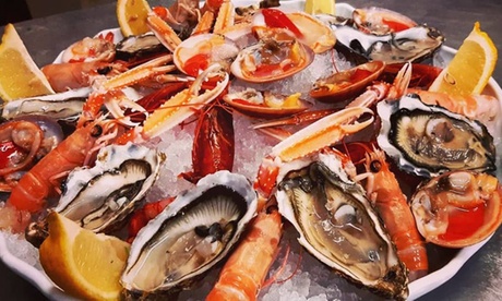 Menu di pesce gourmet da 4 portate con vino al Raf Bistrot (sconto fino a 48%)