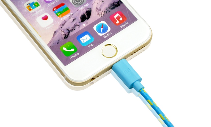 Image 3: 1m or 3m Cable for Apple iPhone, iPad and iPod With Free Delivery