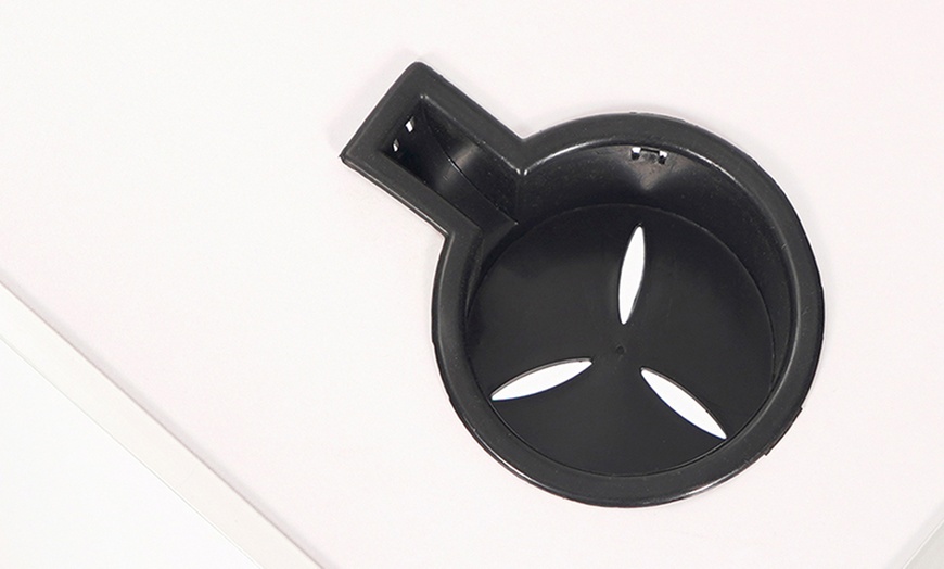 Image 3: Klapstoel met bekerhouder