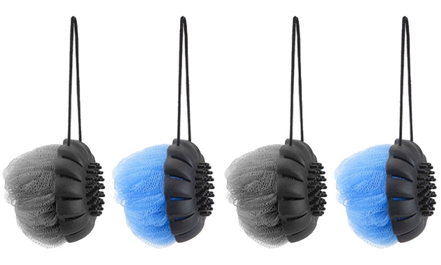 Image 3: Assorted Massaging Loofah Balls