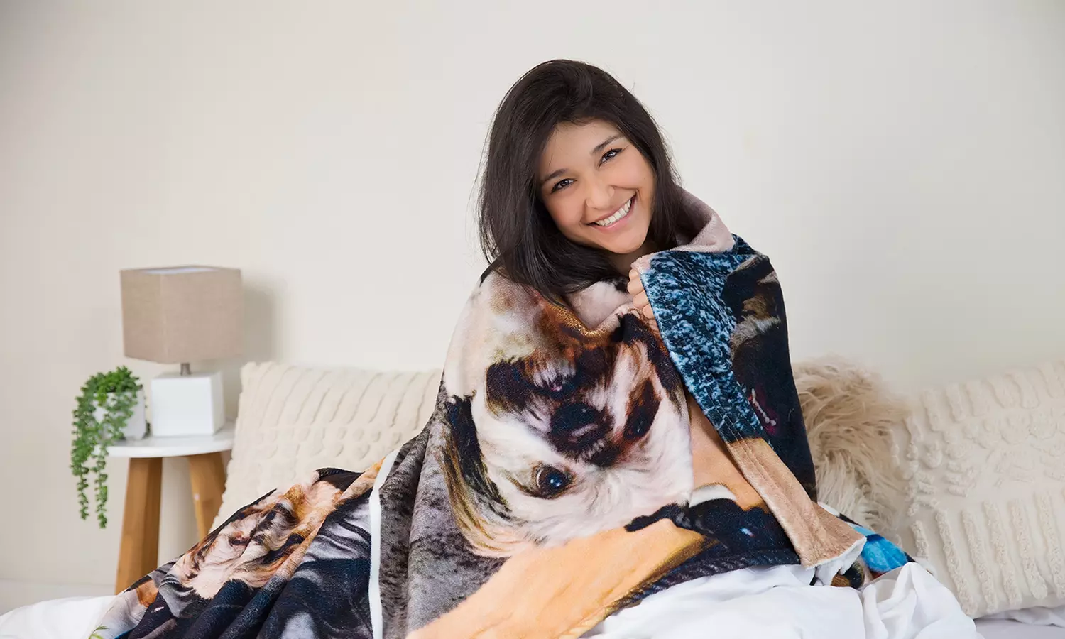 Personalisierte Haustier-Decke