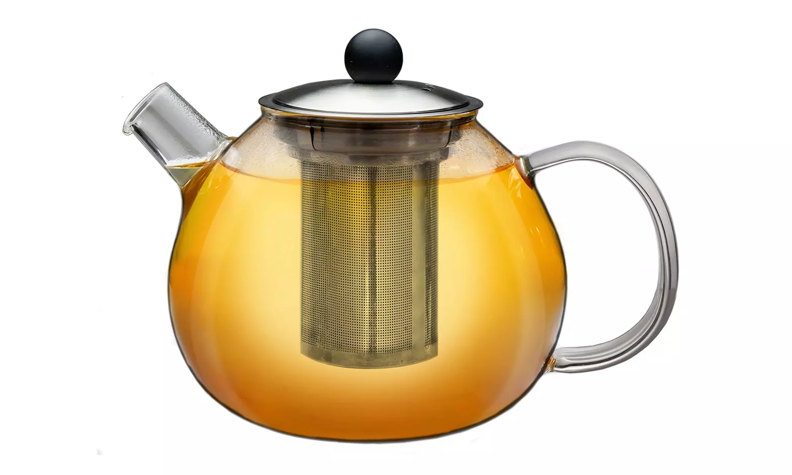 Creano Borosilikatglas-Teekanne oder Edelstahl-Stövchen