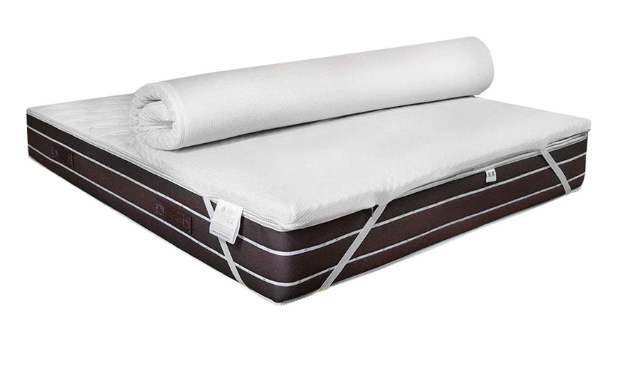 Image 1: Surmatelas à mémoire de forme frais