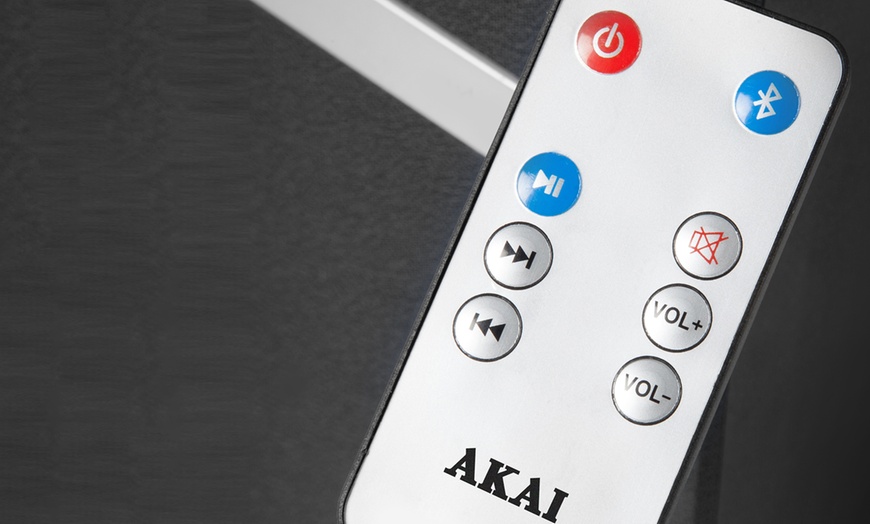 Image 2: Akai Bluetooth Tower Speaker