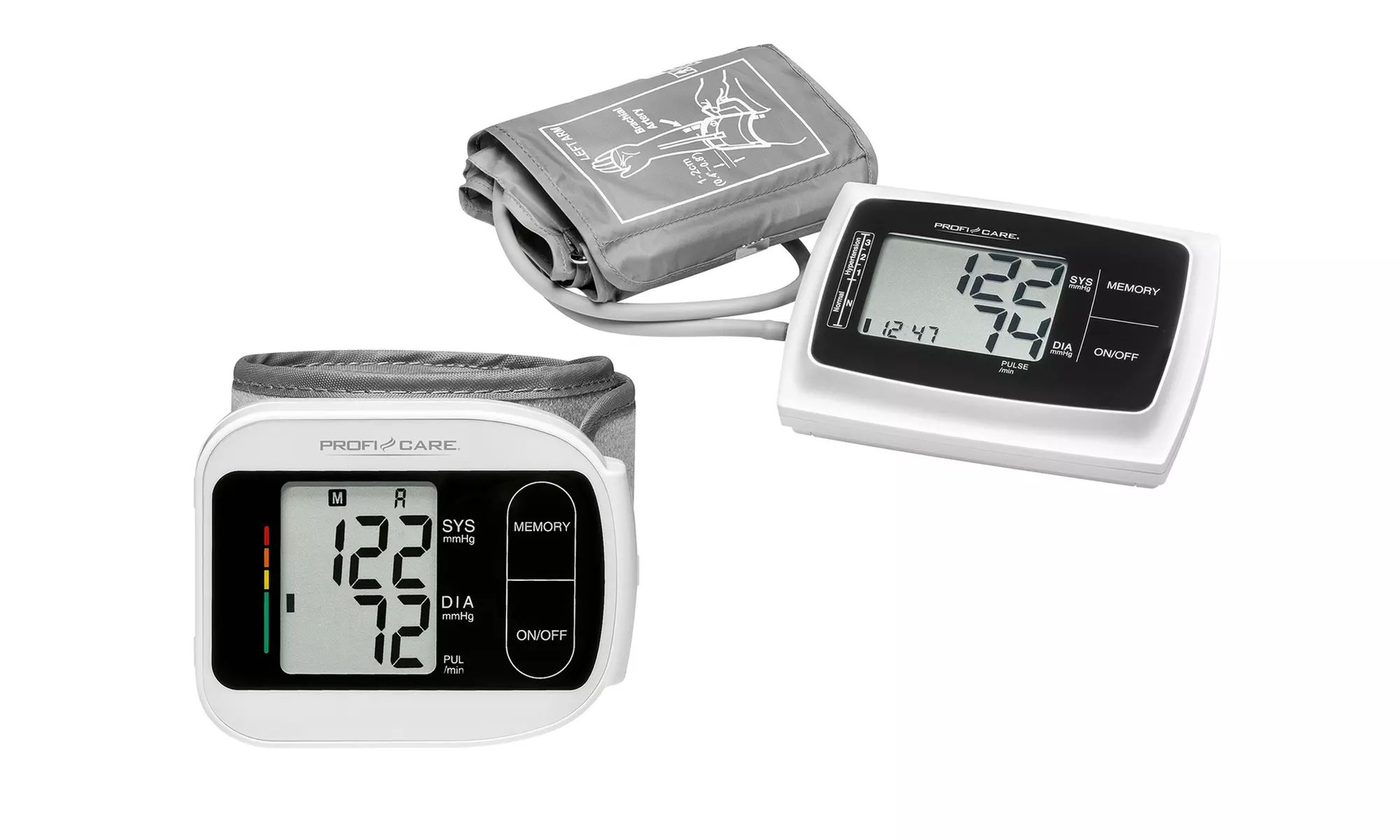 Tensiomètre pour poignet ou au bras avec indicateur Proficare - Primary Image