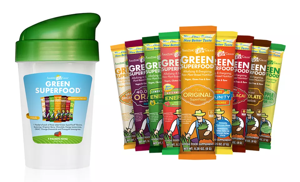 Amazing Grass Shaker Cup and Supplement Mixes - Primary Image
