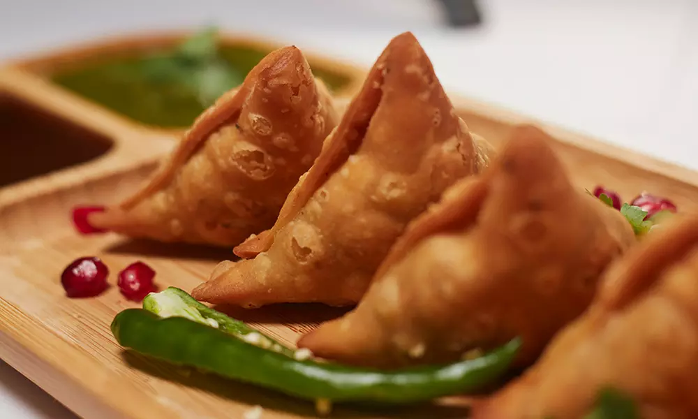 Indian fusion Afternoon Tea for Two or Four People at Chapel Ash Café