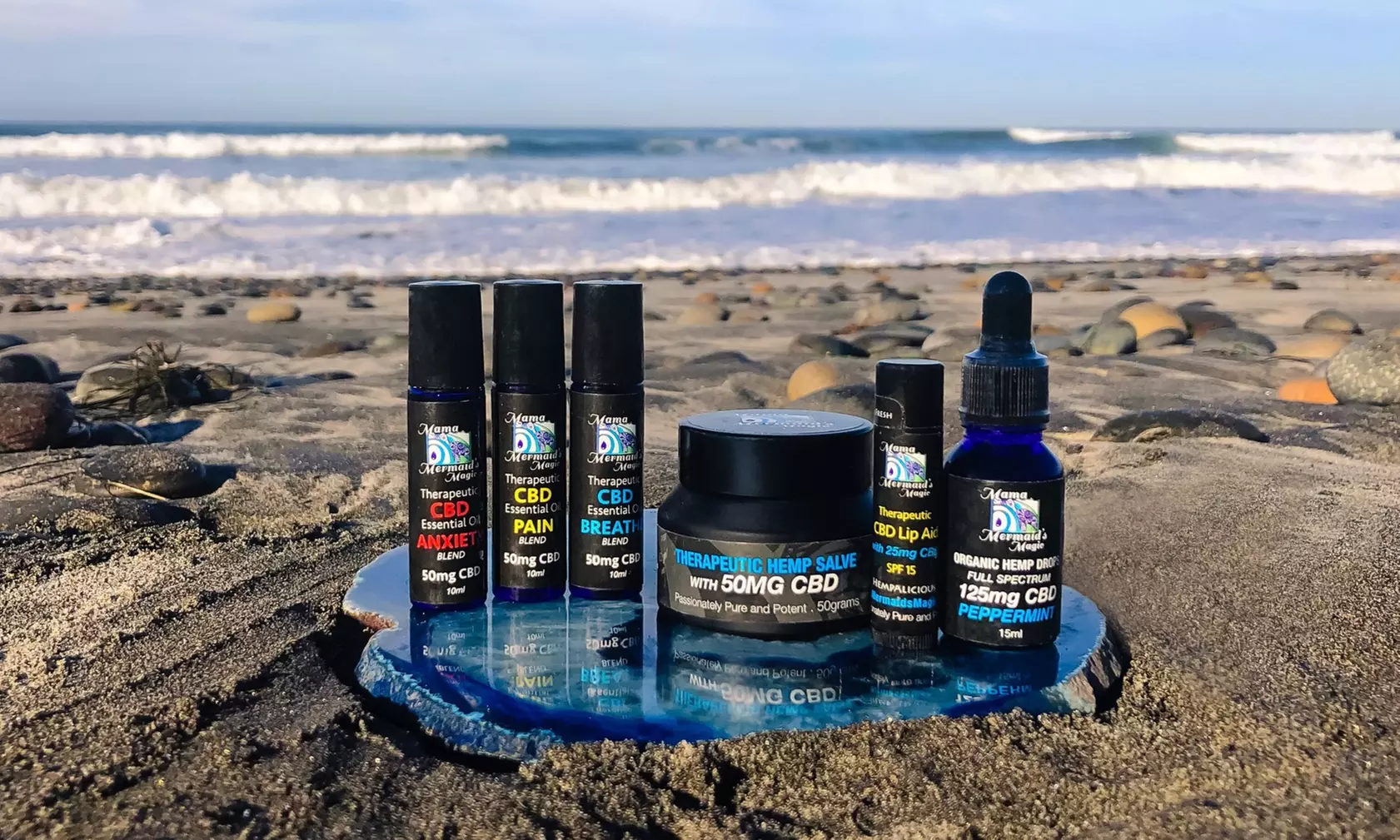 $65 for Ultimate CBD Wellness Package from Mama Mermaid's Magic ($155 Value) - Primary Image