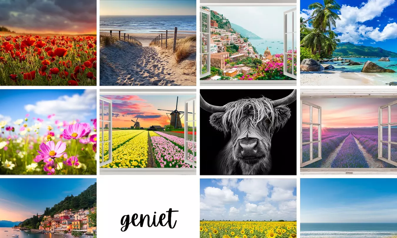 Tuinposter afbeelding naar keuze