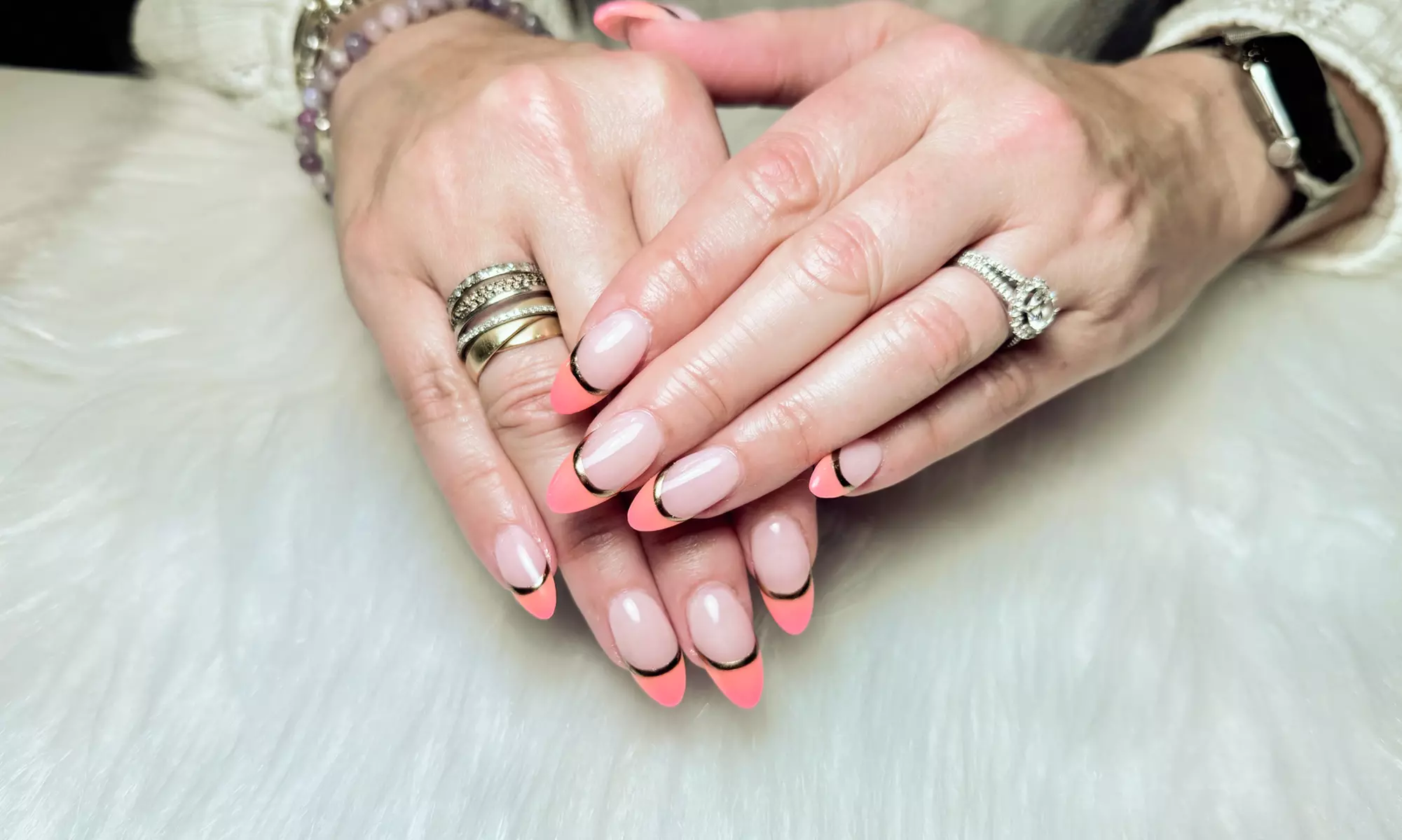 SNS Manicure w/ Spa or Gel Pedicure, Gel X Set w/ Gel Pedicure & More