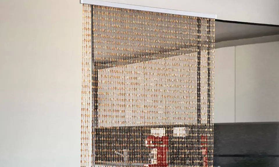 Tenda con perline antimosche per porta-finestra, disponibile in 3 misure e 4 colori - Primary Image