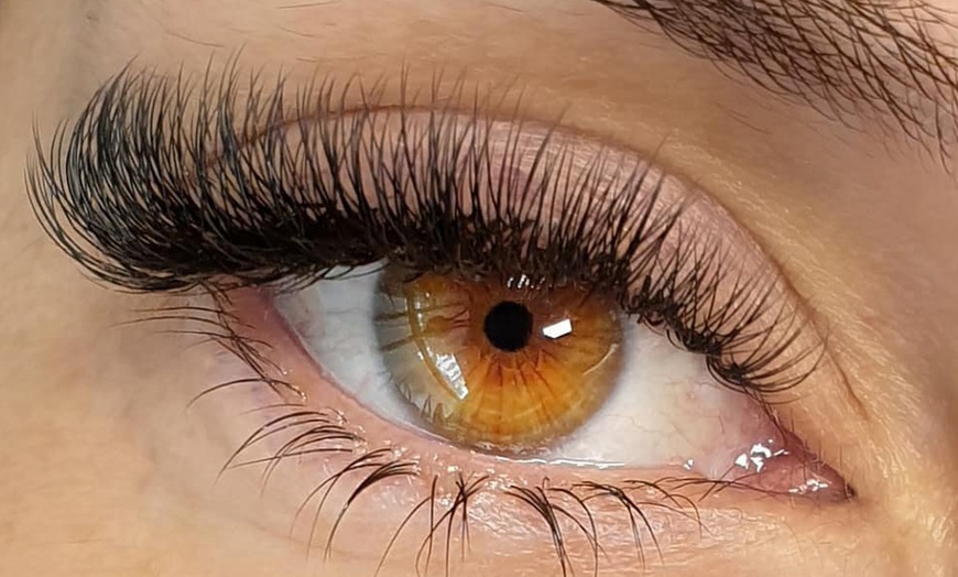 Image 3: Full Set of Classic or Volume Eyelash Extensions 