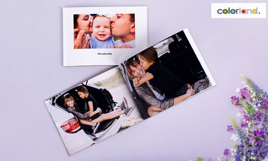 Image 3: One, Two, or Three Photobook A5 hardcover from Colorland