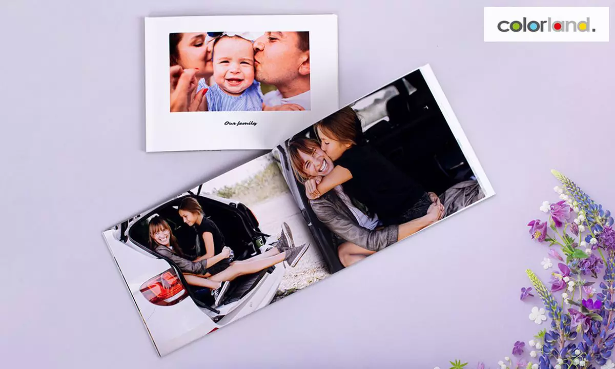 One, Two, or Three Photobook A5 hardcover from Colorland