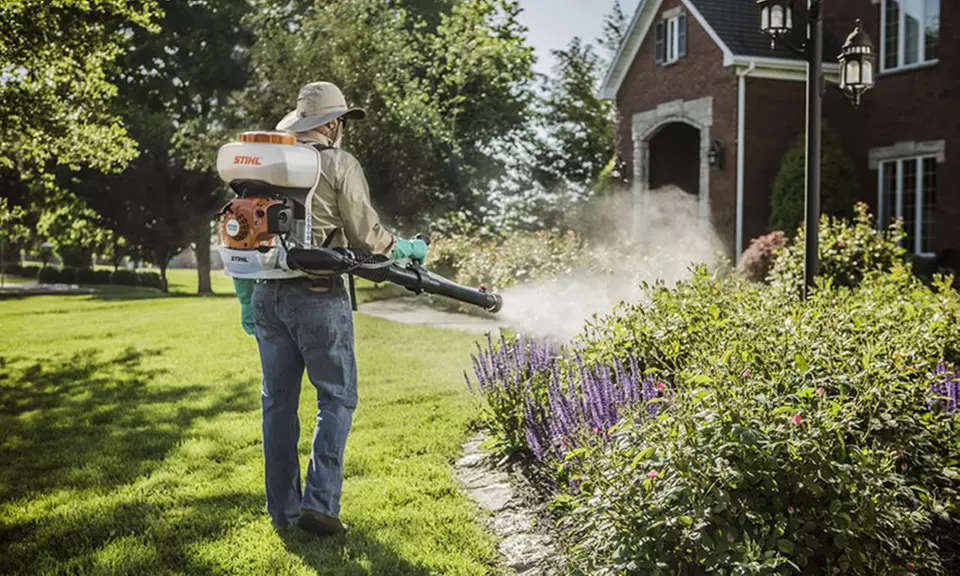 One or Three Exterior Tick and Insect Treatments for Up to Half or One Acre from Bugs and Blades (Up to 49% Off) - Primary Image