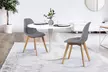 2 ou 4 chaises scandinaves Gaida en tissu - Second Medium