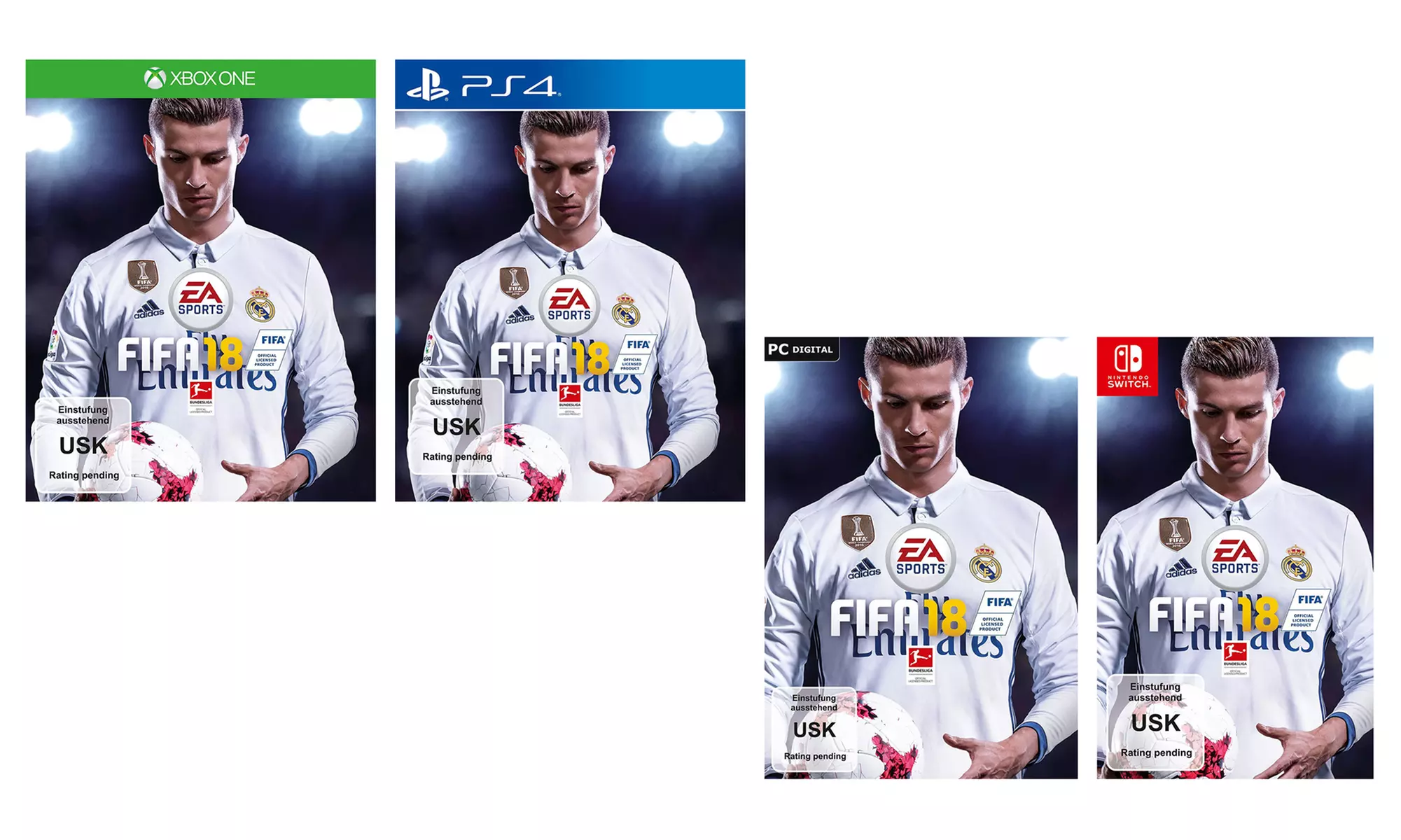 EA Sports FIFA 18 für PC, Playstation oder XBox inkl. Versand - Primary Image