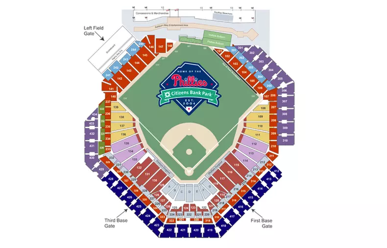 Philadelphia Phillies Baseball Game (August 26, 28, or 30) - Second Medium