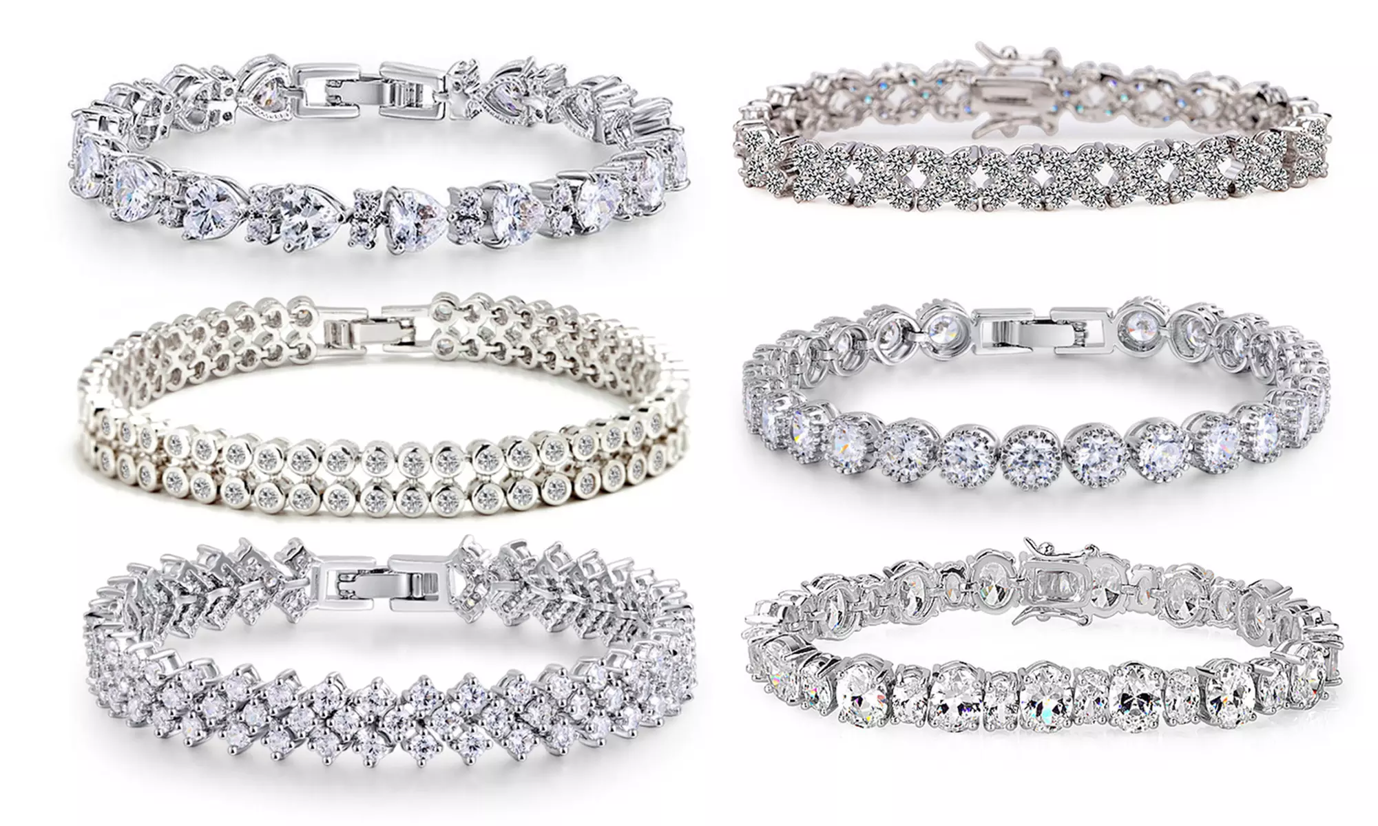 Bracelet avec cristaux Van Amstel, plusieurs modèles - Primary Image