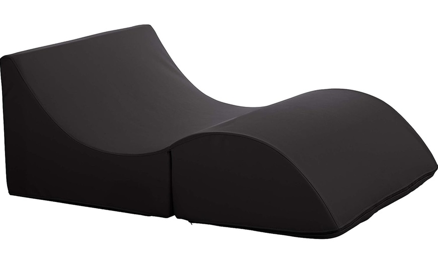 Image 19: Puf chaise longue convertible