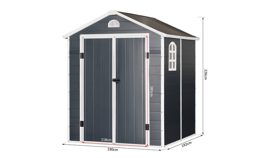 Image 5: Outsunny Shed