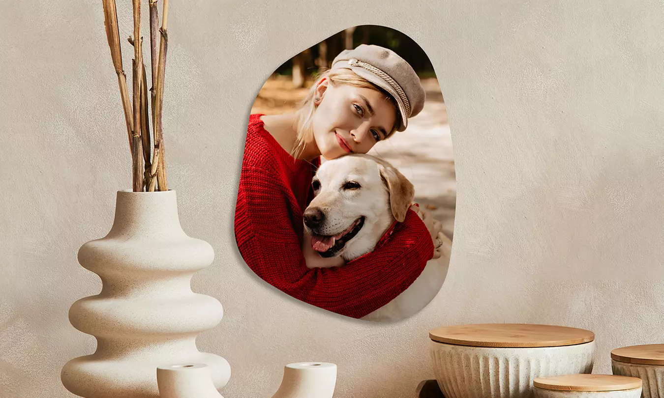 Foto op organische vorm