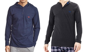 Men's Embroidered Lounge Hoodie