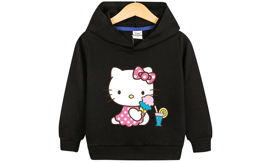 Image 3: Hello Kitty Hooded Sweatshirt