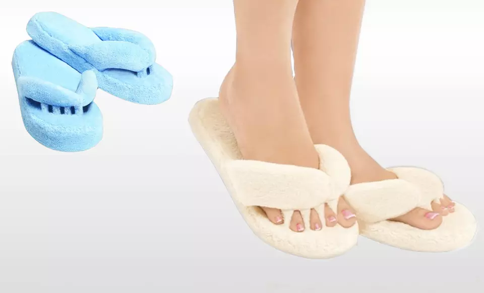 Foot Doctor Therapeutic Toe Alignment Slippers - Primary Image