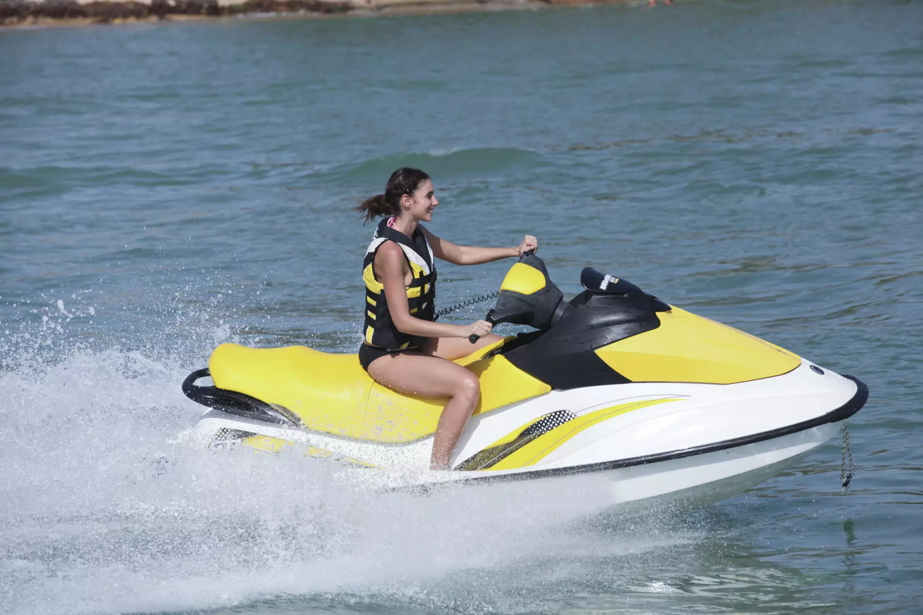 Explore with a One or Two Hour Jet Ski Rental for 1/2 Person