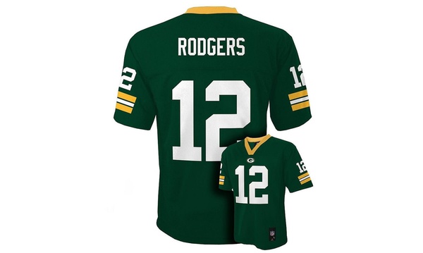 Aaron rodgers women's top replica jersey