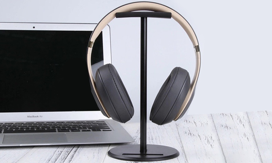 Image 1: Headphones Stand