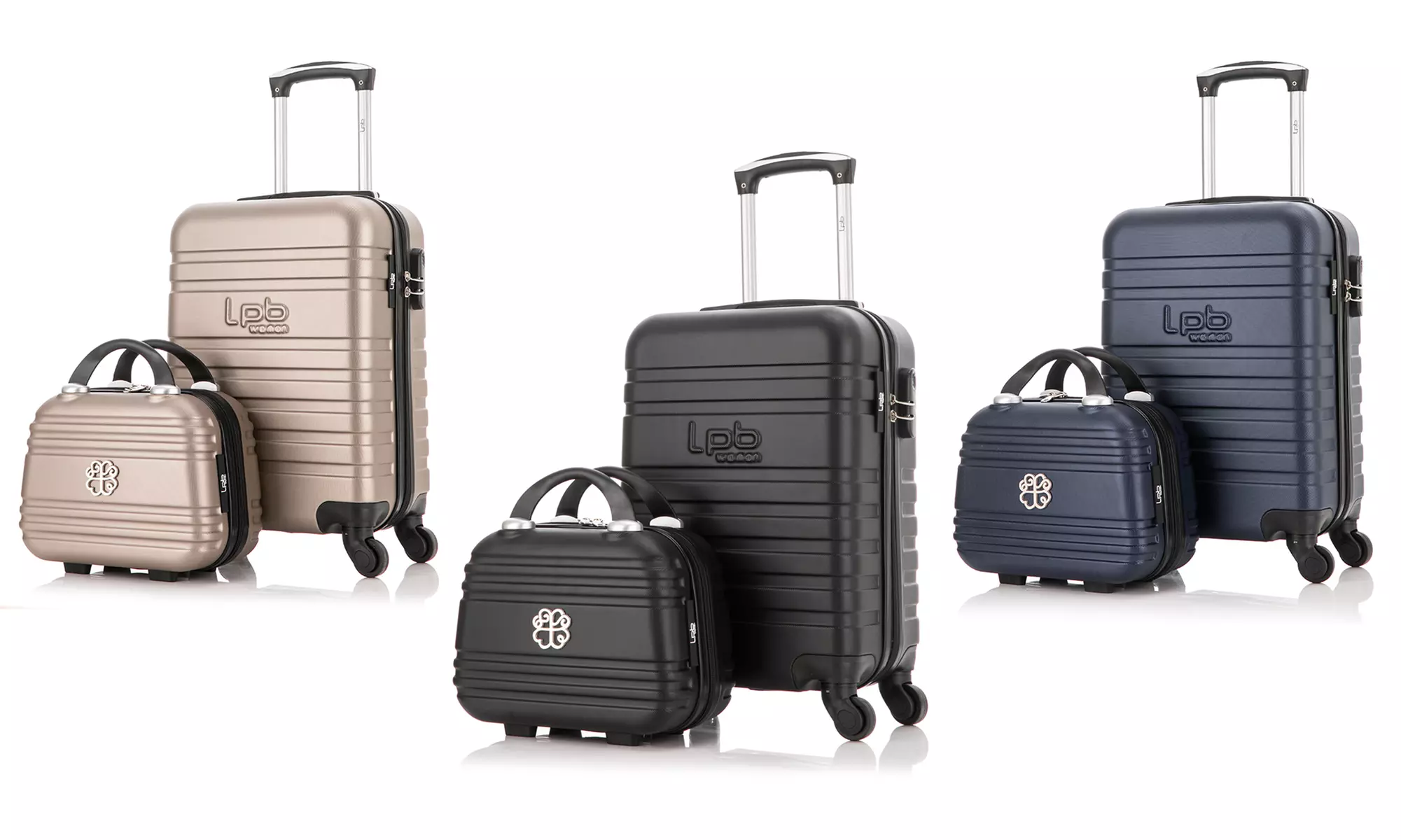 Set of 2 valises - cabine et vanity - modèle Aurélia - Primary Image