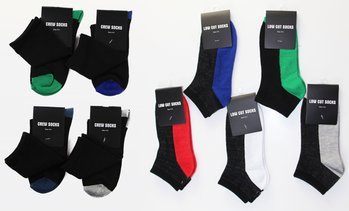 Assorted Black Men's Socks