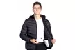 Men's Winter Hooded Coat with Smart Heating System - Second Medium