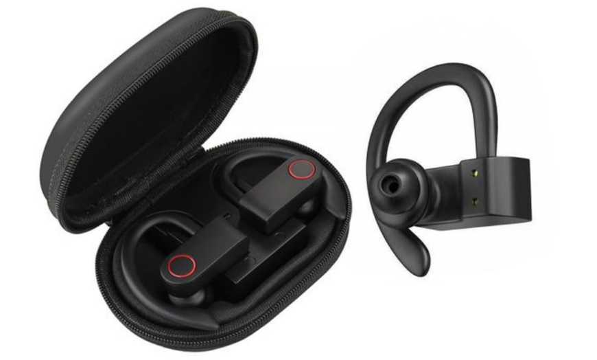 Image 1: Bluetooth Wireless Sports Headset