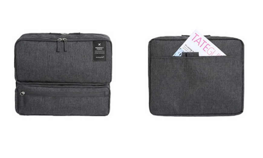 Image 2: Multi Compartment Travel Bag