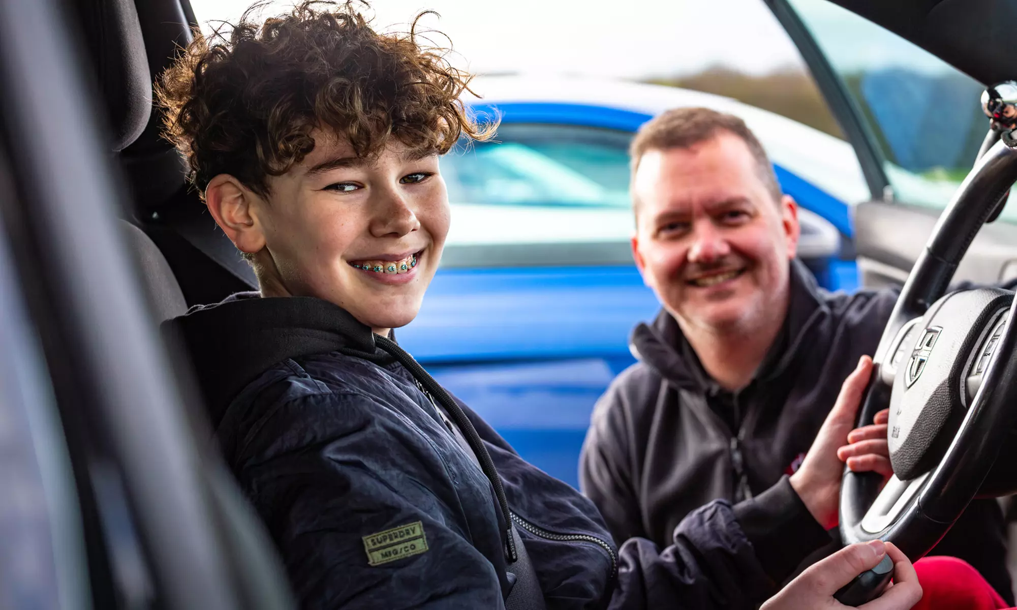 Choice of Junior Supercar Driving Experience at Drift Limits