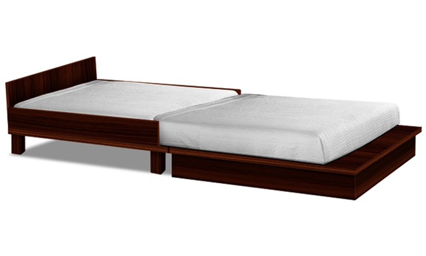 Image 4: Coffee Table Fold-Out Bed