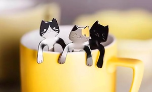 Stainless Steel Cat Spoons